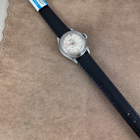 Vintage Bucherer Mechanical Hand Wind Day-Date Vintage Working Watch 1940-1950\'s main image 10